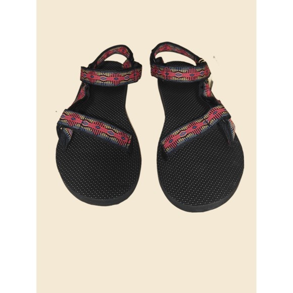 NWT Teva Original Universal Sandals Miramar Aztec Red Women's Sz 11 - Picture 2 of 4